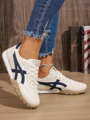 Riverton Court Retro-Streifen Gummi-Sneaker