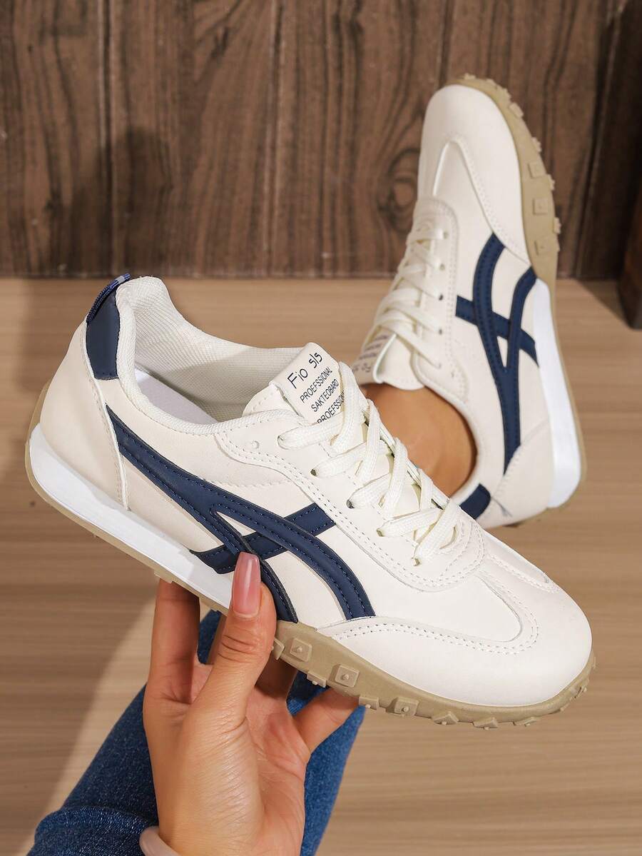 Riverton Court Retro-Streifen Gummi-Sneaker