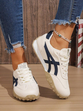 Riverton Court Retro-Streifen Gummi-Sneaker