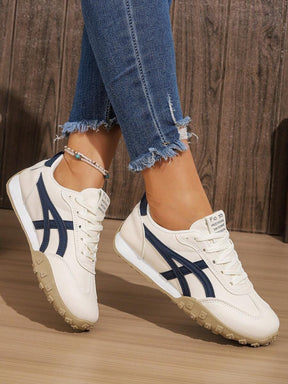 Riverton Court Retro-Streifen Gummi-Sneaker