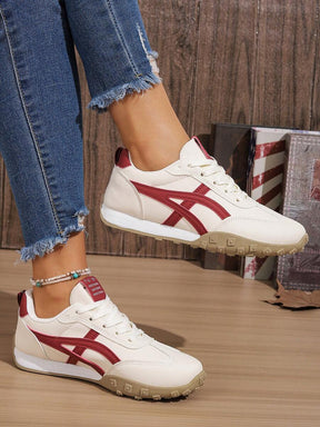 Riverton Court Retro-Streifen Gummi-Sneaker