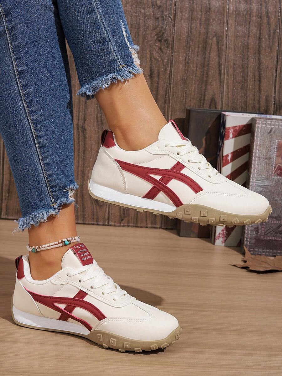Riverton Court Retro-Streifen Gummi-Sneaker