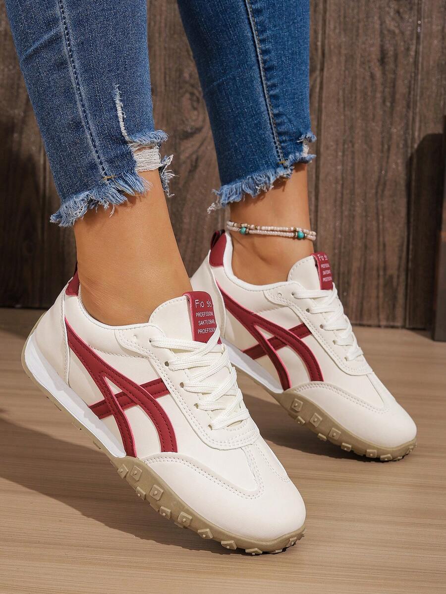 Riverton Court Retro-Streifen Gummi-Sneaker