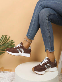 CloudLane Stripe Casual | Leopard Braun/Gebrochenes Weiß