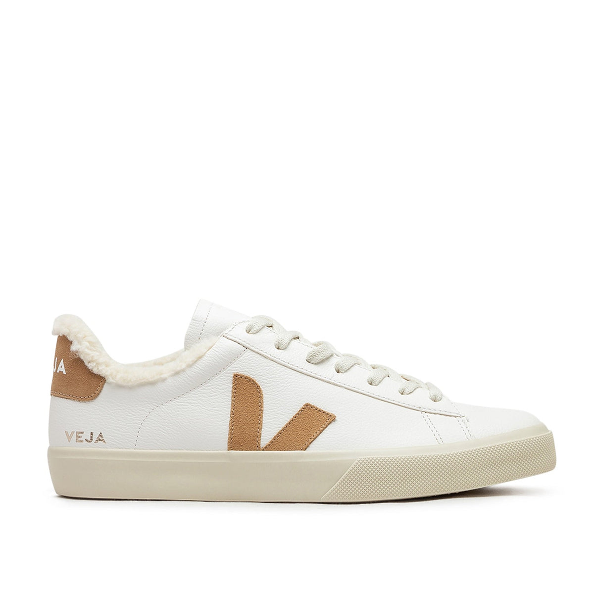 Winter Chromefree Leder-Sneaker (Weiß / Braun)