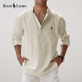 RL™ | Handgefertigtes Leinen-Sommerhemd