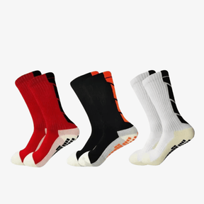3 Paar professionelle Anti-Rutsch Sportsocken, Mid-Cut