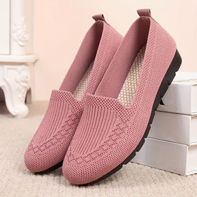 KnitEase Slip-On Loafers