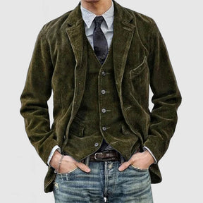 Jacke und Weste im Retro-Stil