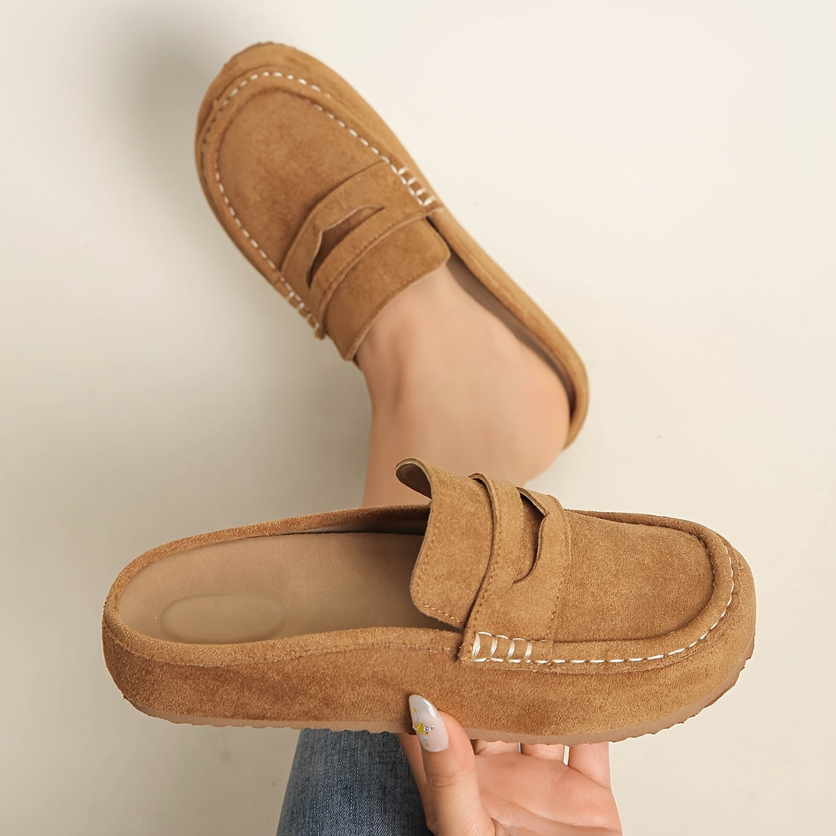SoftStep Wildleder-Mules