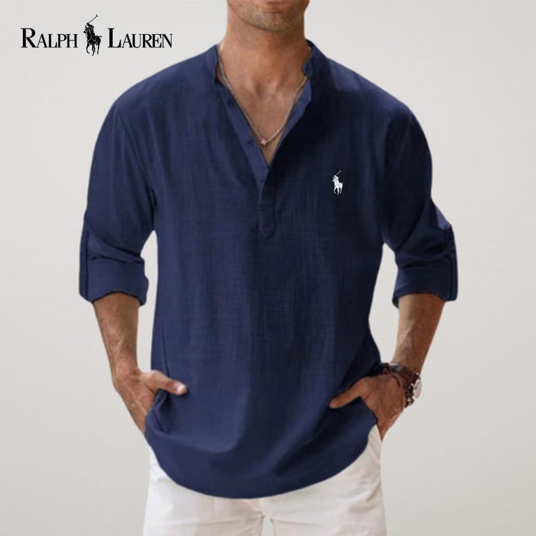 RL™ | Handgefertigtes Leinen-Sommerhemd