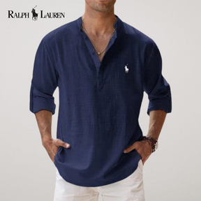 RL™ | Handgefertigtes Leinen-Sommerhemd