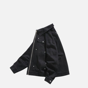 SCHWARZE JACKE - SCHWARZ