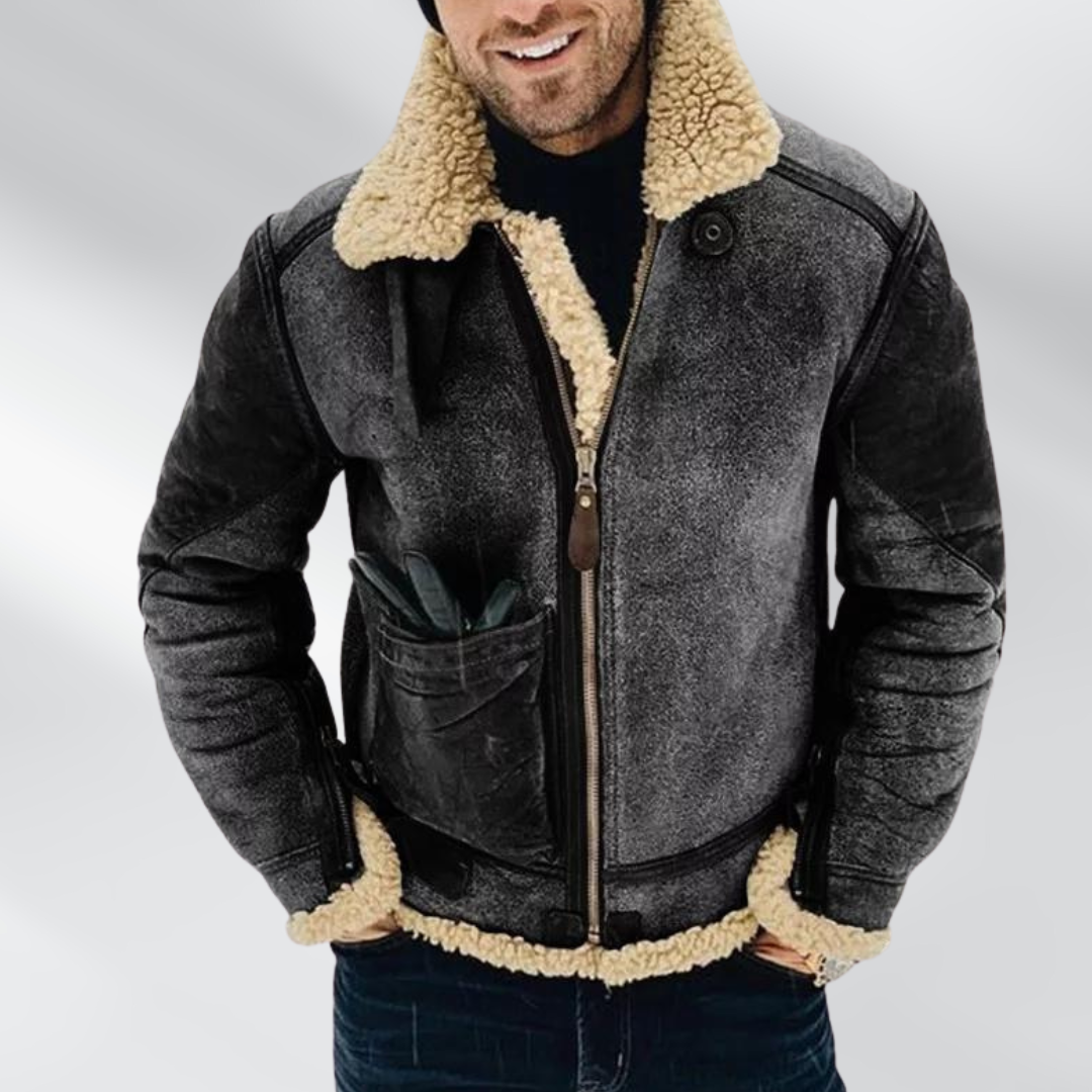 Lederjacke