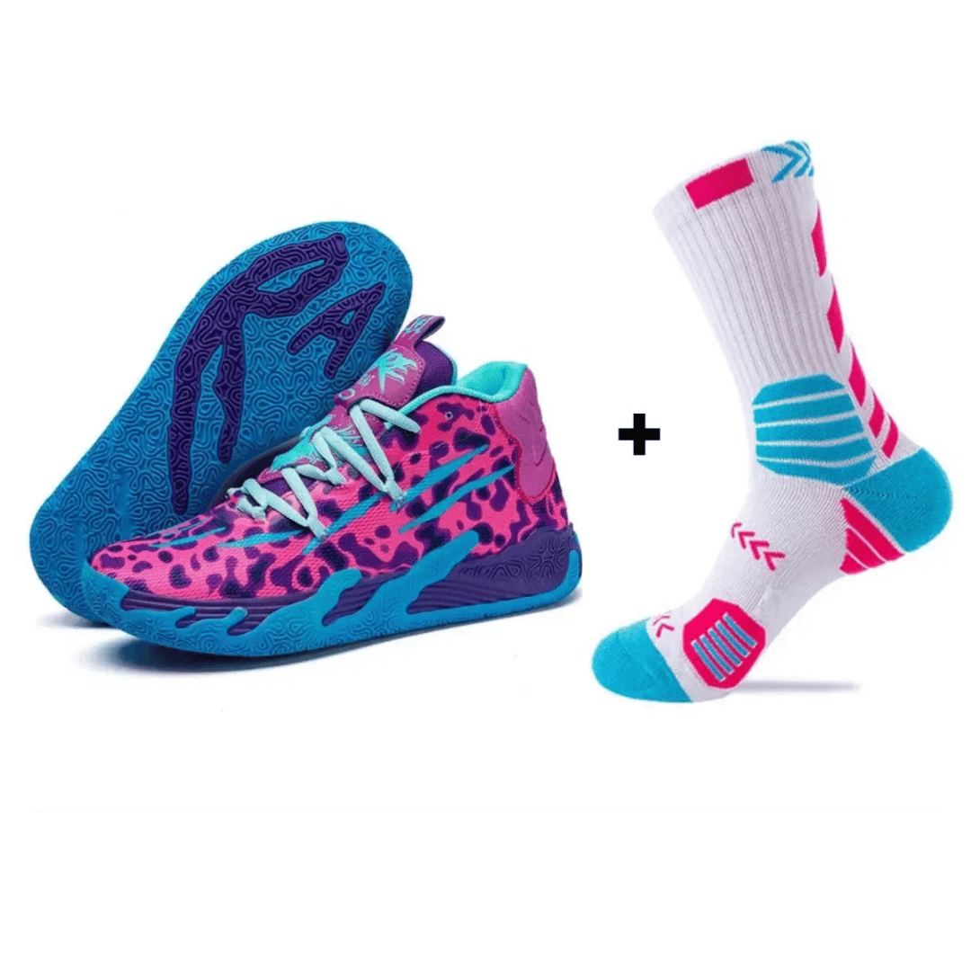AeroDunk Basketballschuhe + Geschenksocken