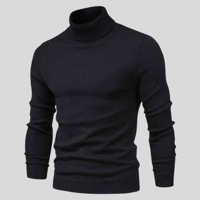 Zeitloser Rollkragenpullover