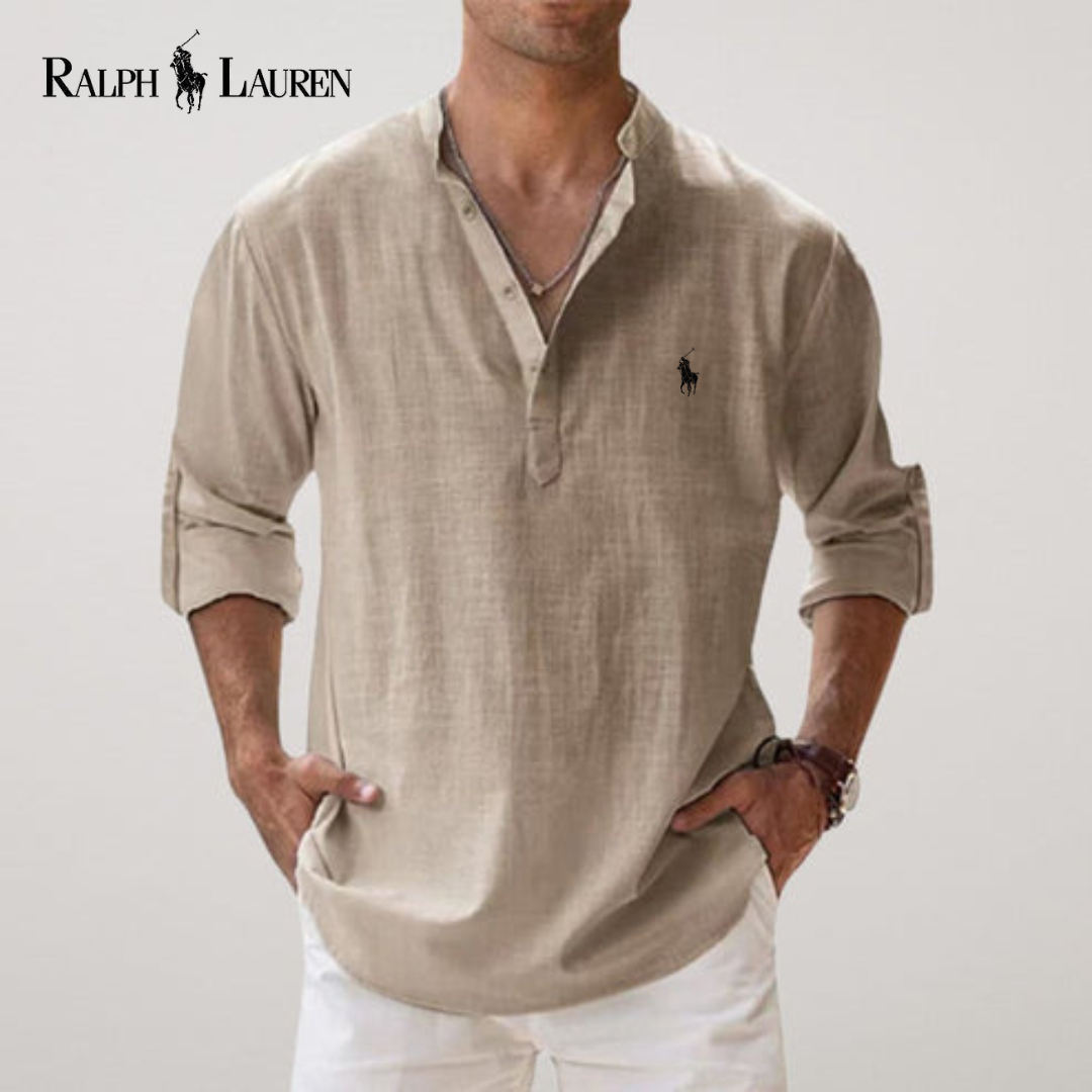 RL™ | Handgefertigtes Leinen-Sommerhemd
