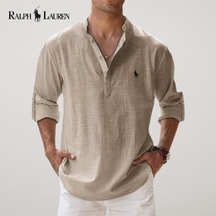 RL™ | Handgefertigtes Leinen-Sommerhemd