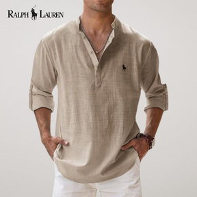 RL™ | Handgefertigtes Leinen-Sommerhemd