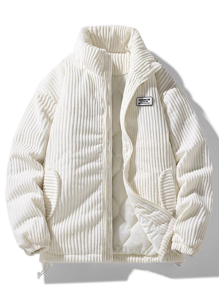 Klassische Kordjacke