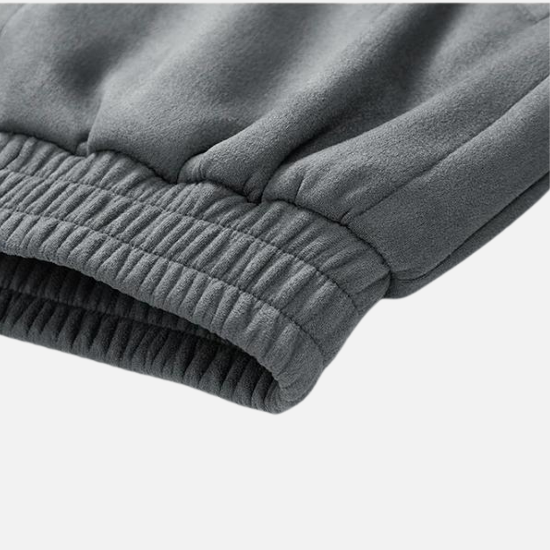 Grey Suede Bomber Jacket