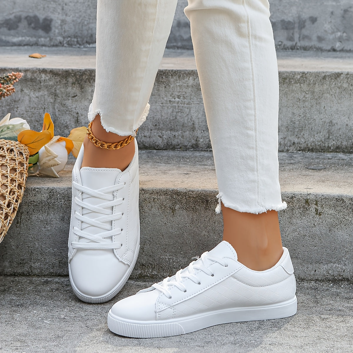 Minimalistische Court Classic Sneaker