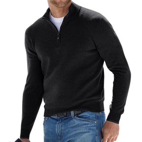 Premium Strickpullover mit Reißverschluss
