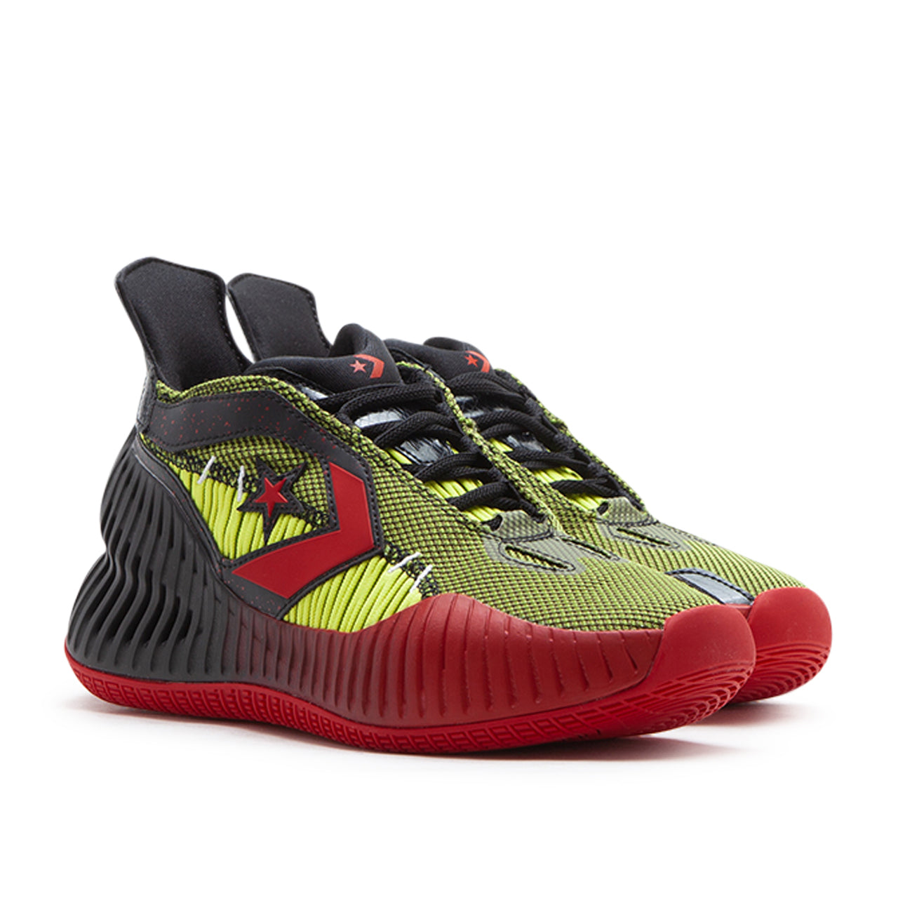 All Star BB Prototype CX Monster Clash Sneakers (Schwarz / Rot / Gelb)
