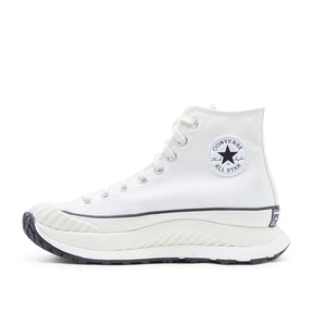Klassische High-Top-Sneakers (Weiß / Schwarz)