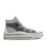 Klassische High-Top-Sneaker mit Utility-Funktion (Grau)