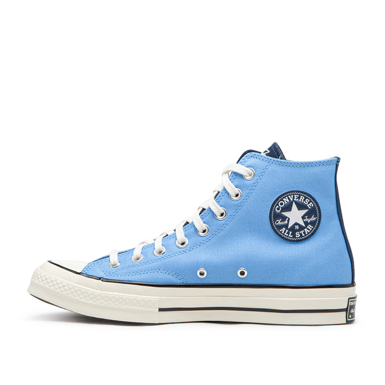 Klassische High-Top-Sneakers (Blau / Weiß / Marine)