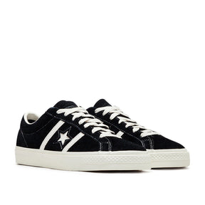 Klassische niedrige Sneaker (Schwarz / Weiß)