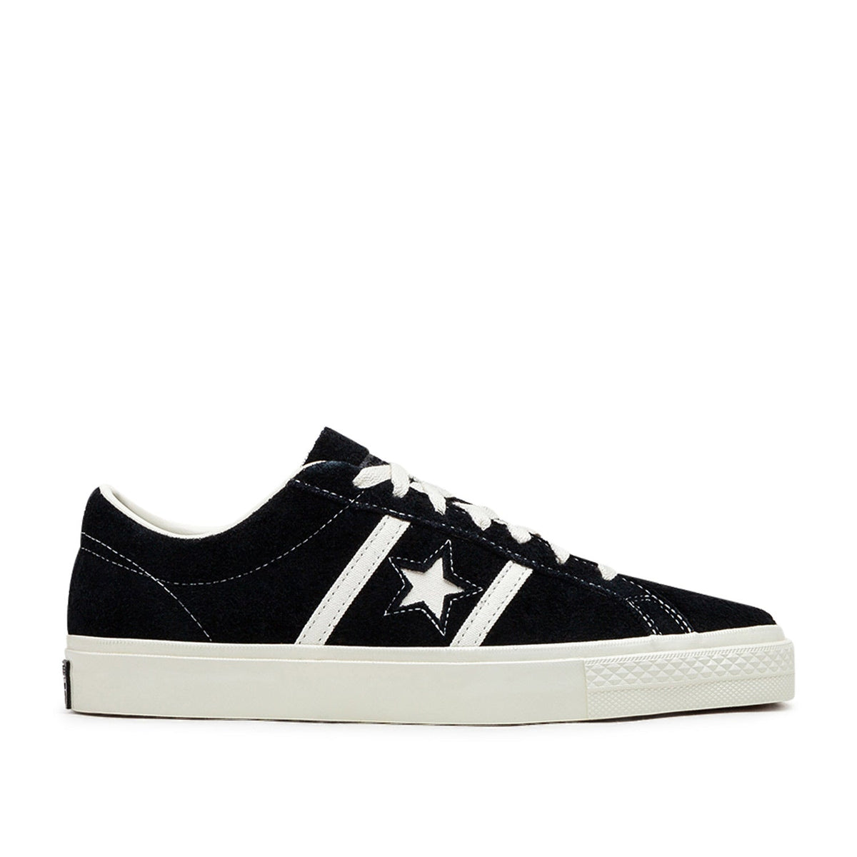 Klassische niedrige Sneaker (Schwarz / Weiß)