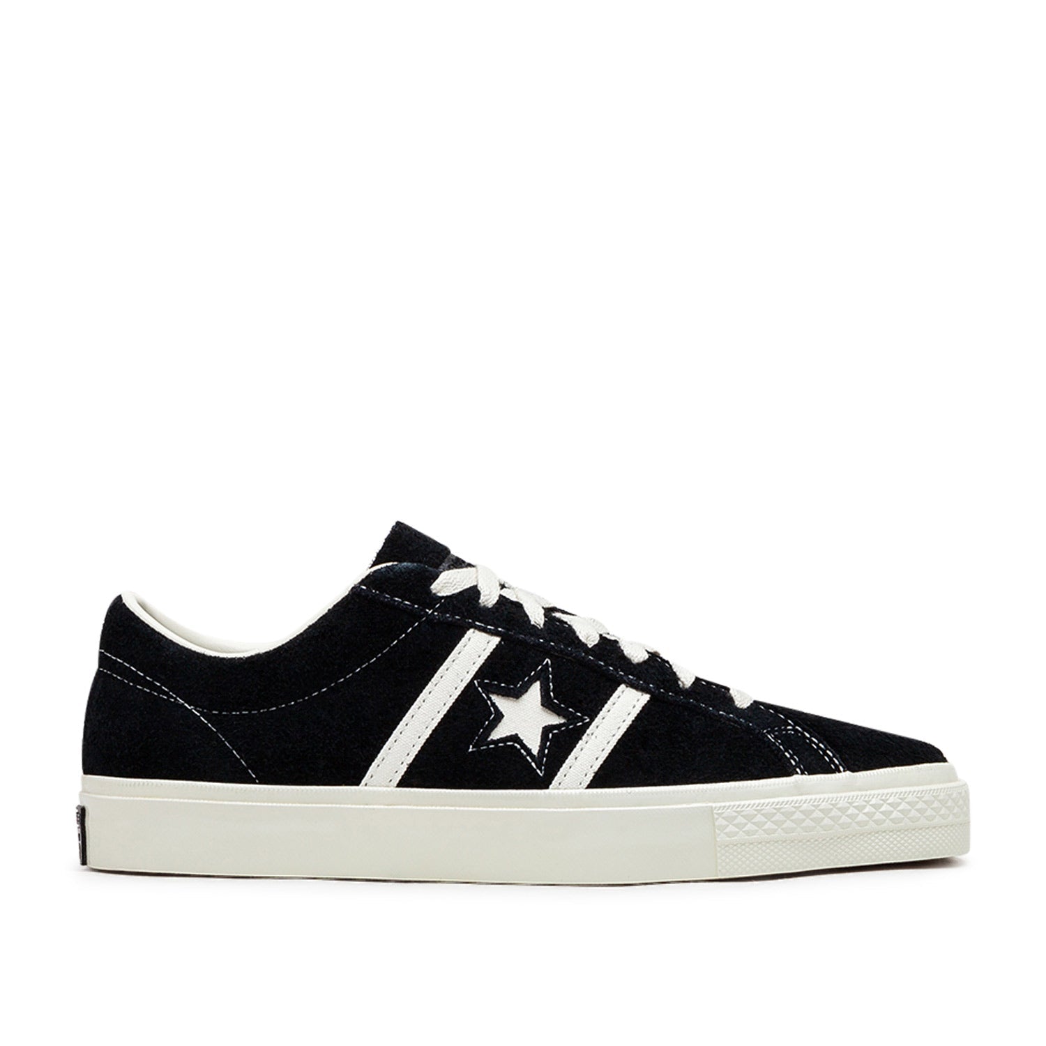 Klassische niedrige Sneaker (Schwarz / Weiß)