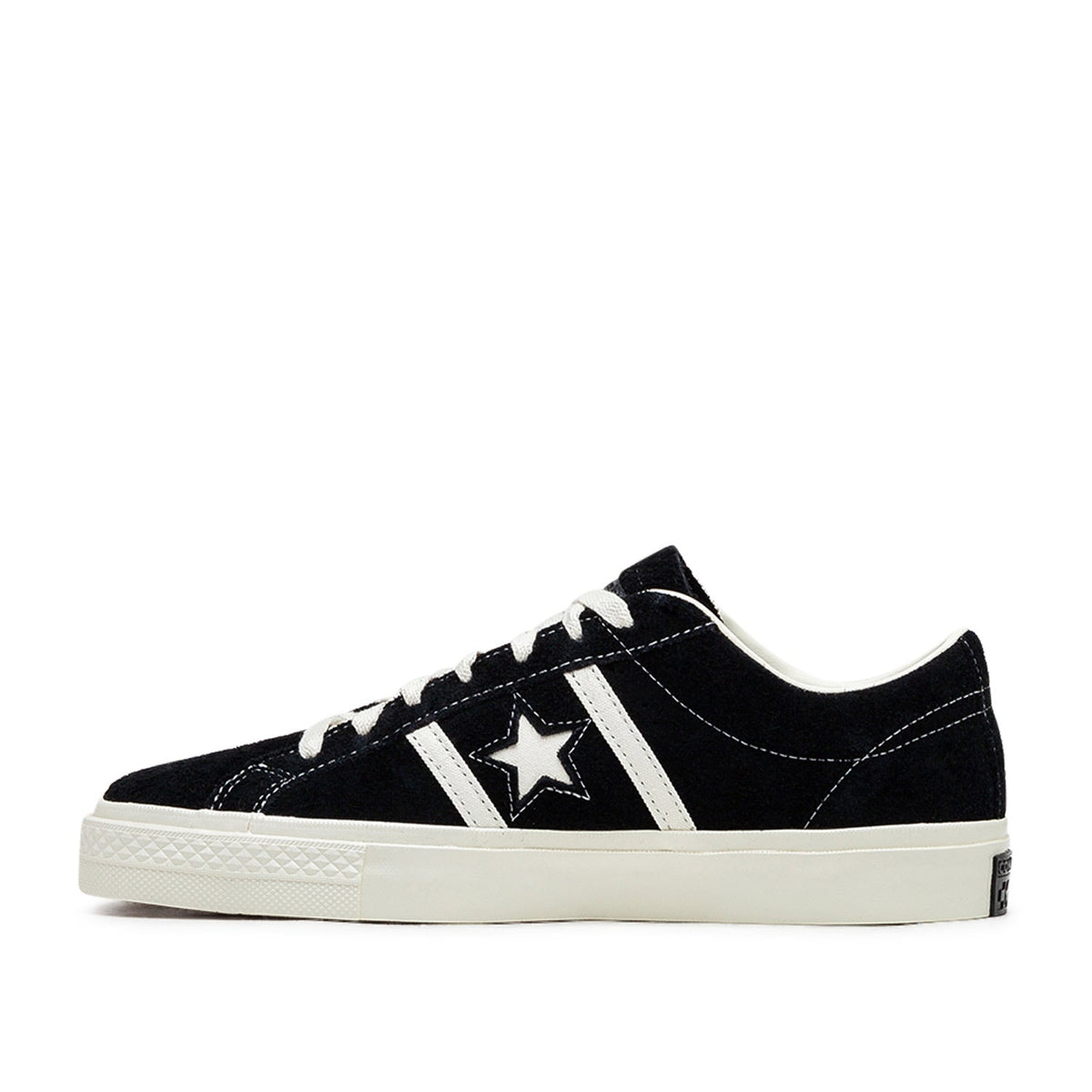 Klassische niedrige Sneaker (Schwarz / Weiß)