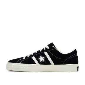Klassische niedrige Sneaker (Schwarz / Weiß)