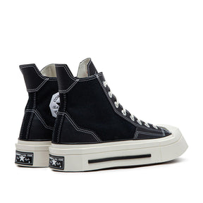 De Luxe High-Top Sneakers mit Karomuster (Schwarz / Weiß)
