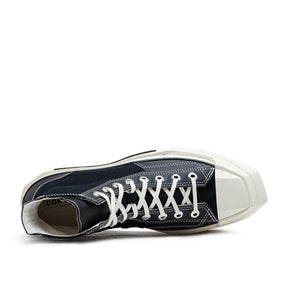 De Luxe High-Top Sneakers mit Karomuster (Schwarz / Weiß)