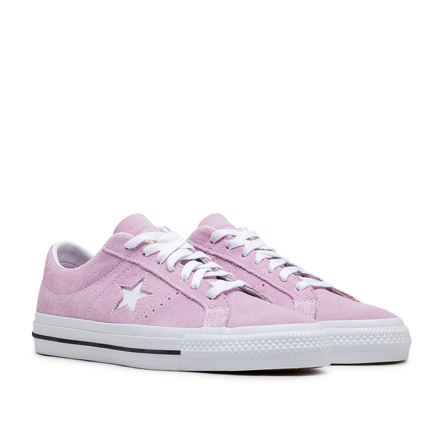 Vintage Suede Pro Sneaker (Pink / White)