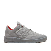 Kollaborative graue Low-Top-Sneaker