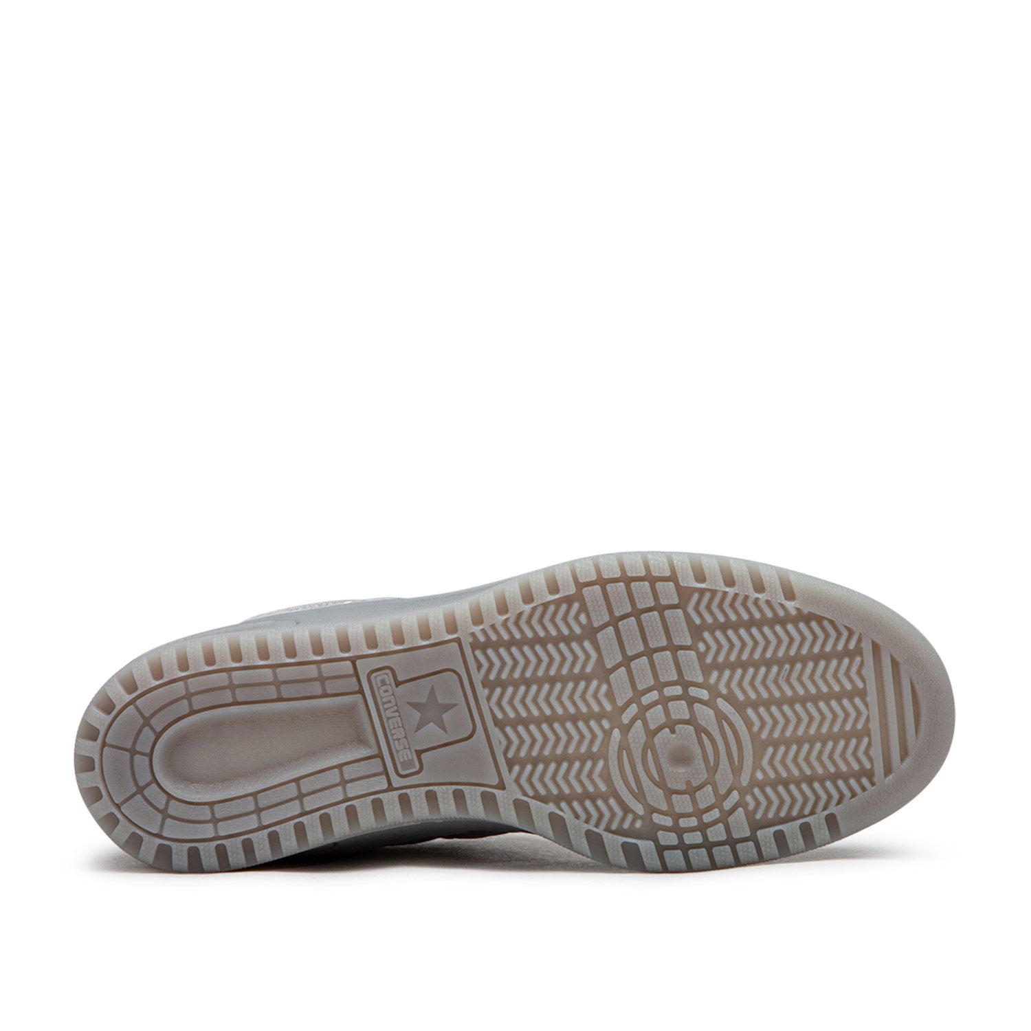Kollaborative graue Low-Top-Sneaker