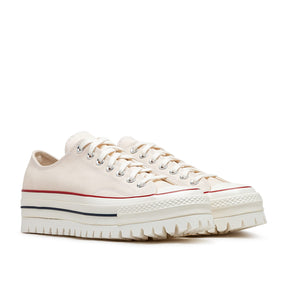 Klassische Schnür-High-Top-Sneaker (Beige)