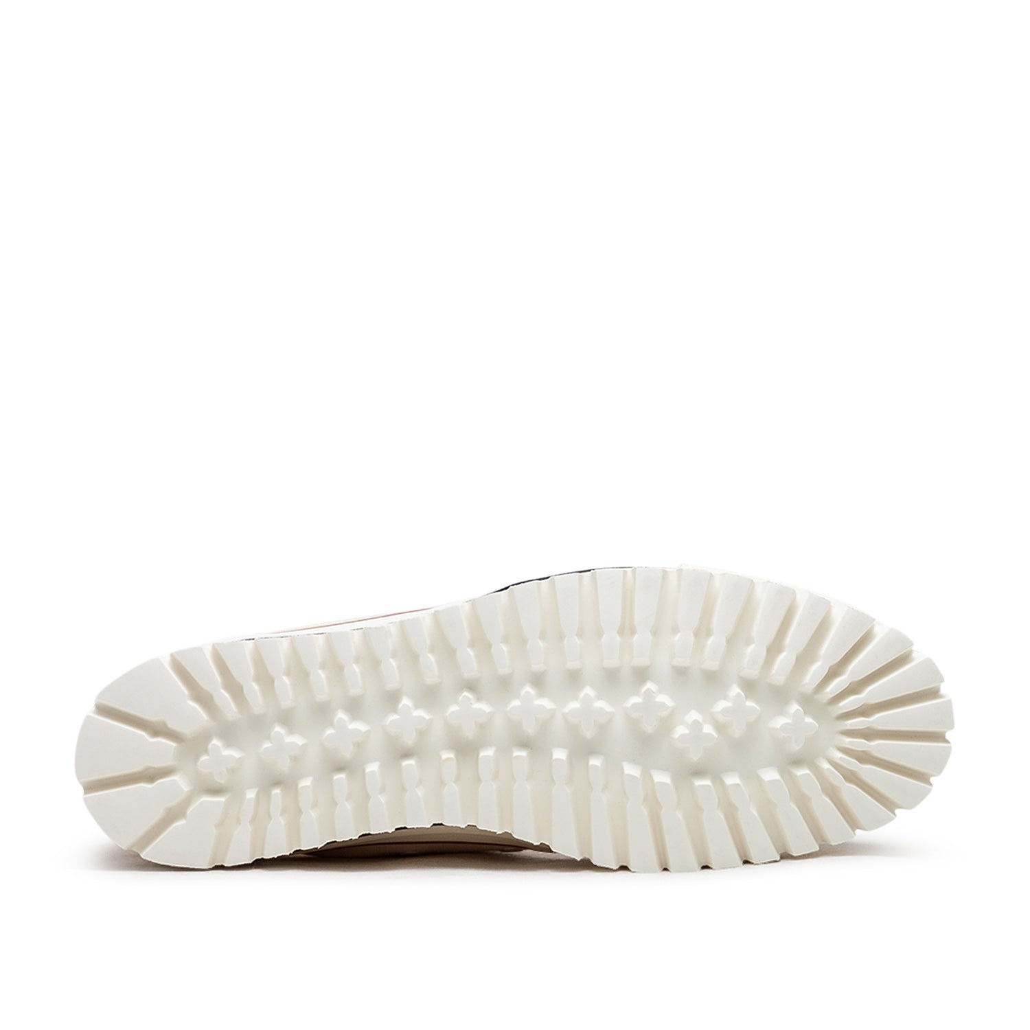 Klassische Schnür-High-Top-Sneaker (Beige)