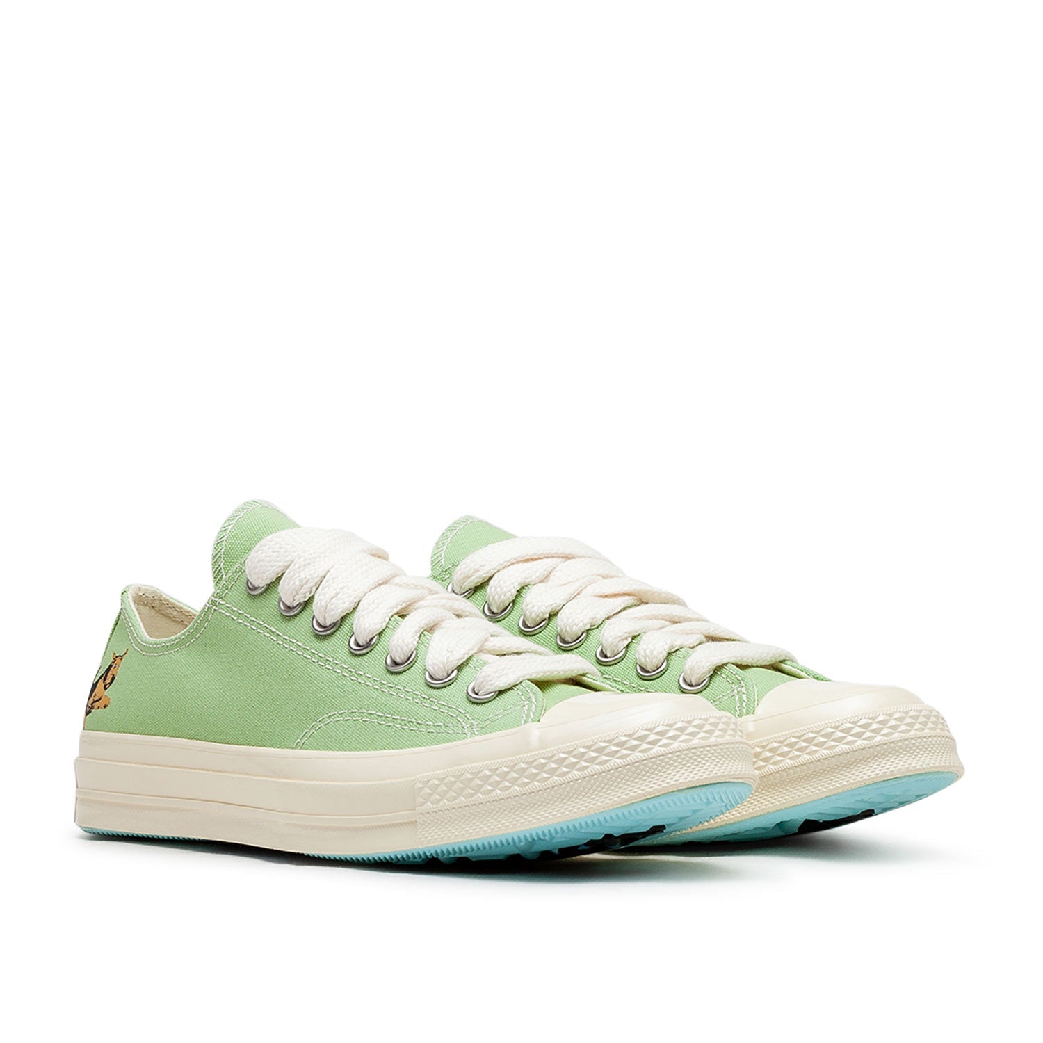 Kollaborative Chuck 70 OX Sneakers (Grün / Beige)