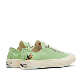 Kollaborative Chuck 70 OX Sneakers (Grün / Beige)