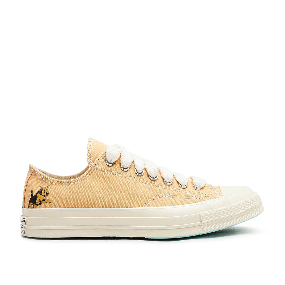 Kollaborative Chuck 70 OX Sneakers (Orange / Beige)