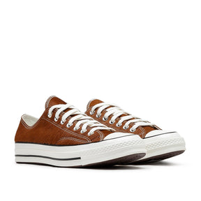 Klassische High-Top-Sneaker aus Ponyfell (Braun)