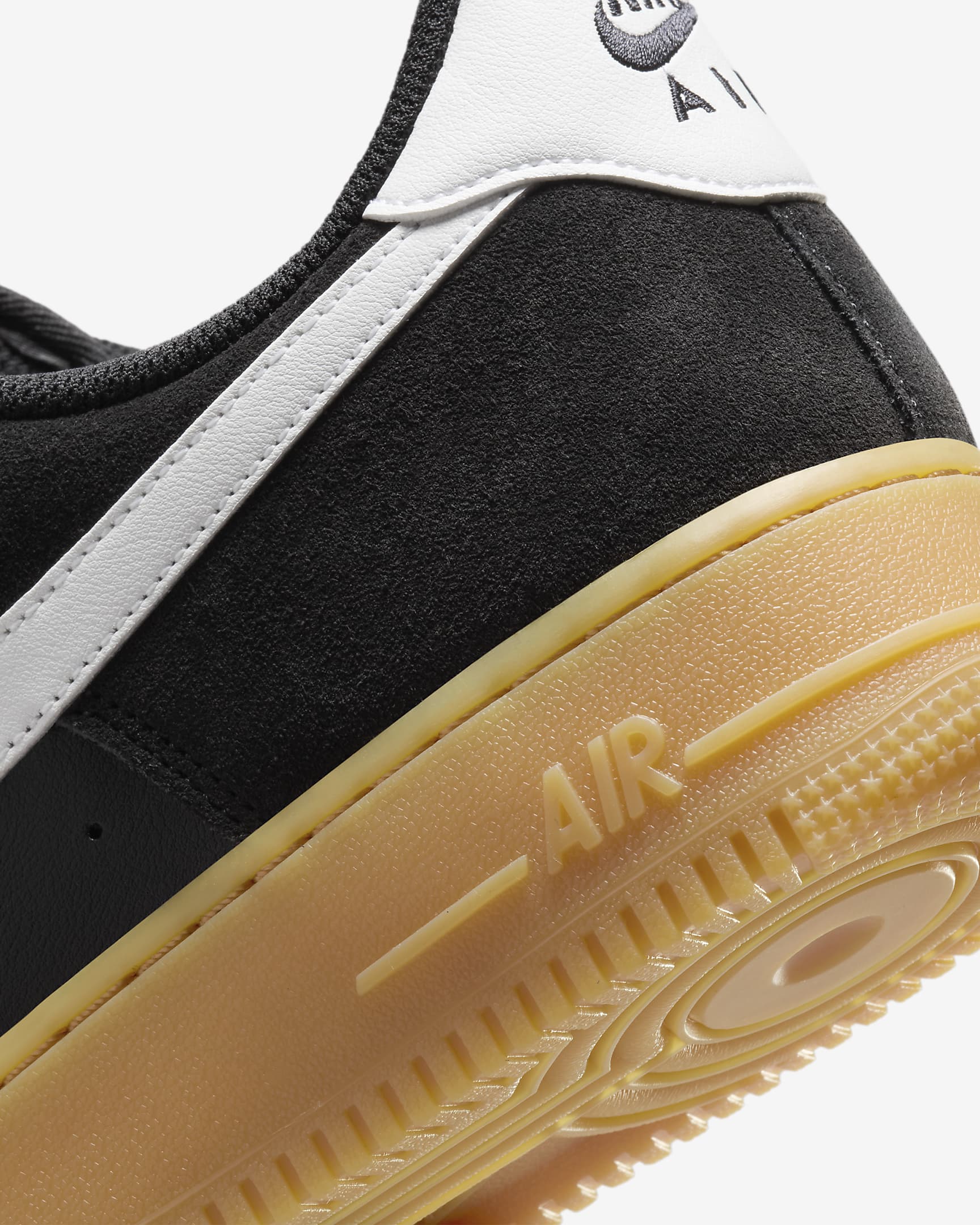 Air Force 1 Low (Schwarz/Wildleder)