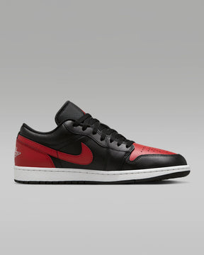 AJ1 Low (Schwarz/Summit White/Varsity Rot)