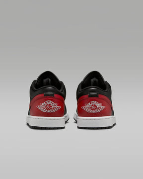 AJ1 Low (Schwarz/Summit White/Varsity Rot)